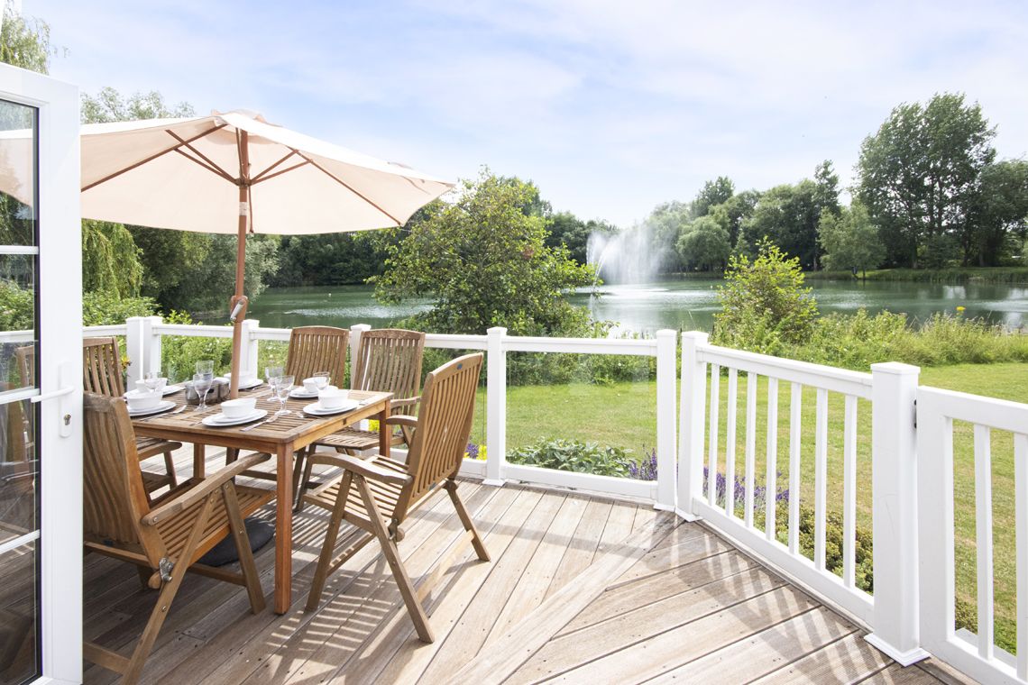 Sundeck at Isis Lakes Cotswold Water Park