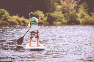 Learning to Paddleboard