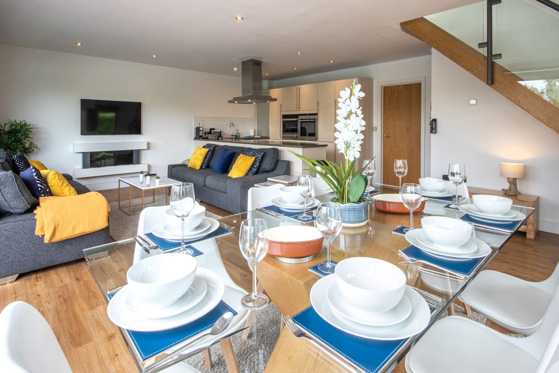 Interior photograph of Waters Edge Holiday accommodation