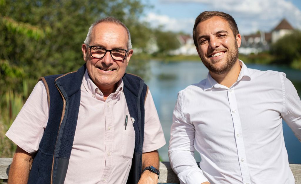 mark and ollie thomas from orion holidays